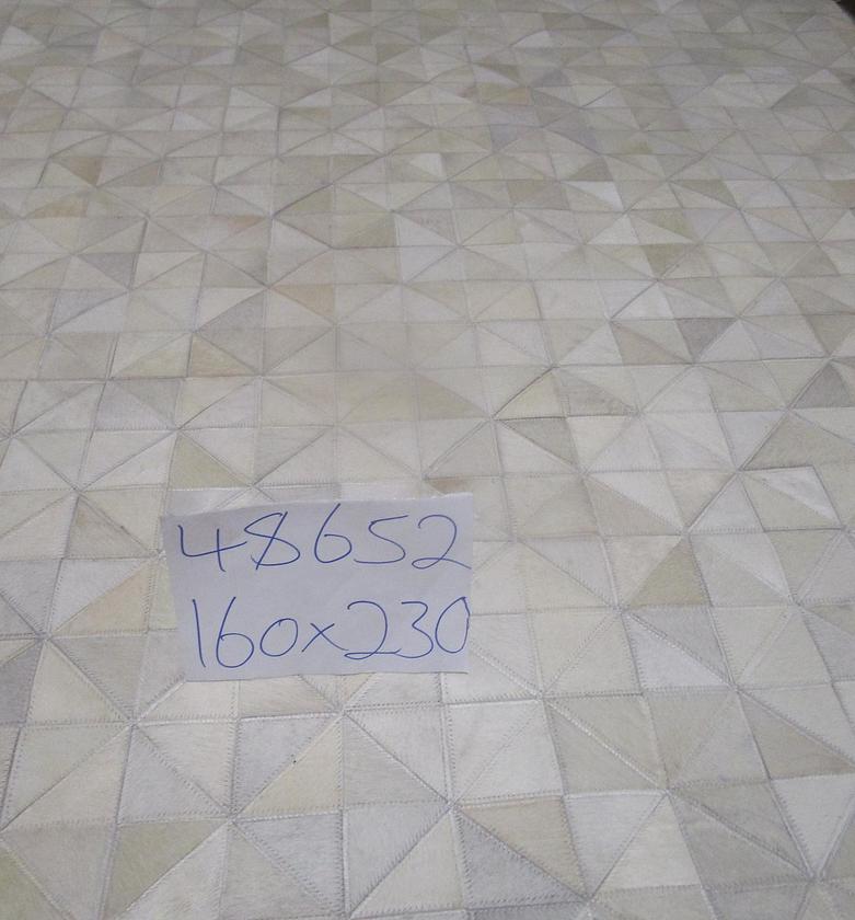 Carpet 100% leather handmade image