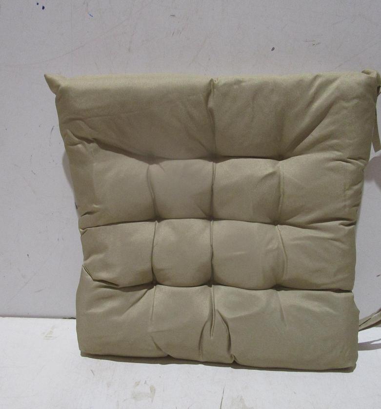 Chair cushion beige 43x43cm image