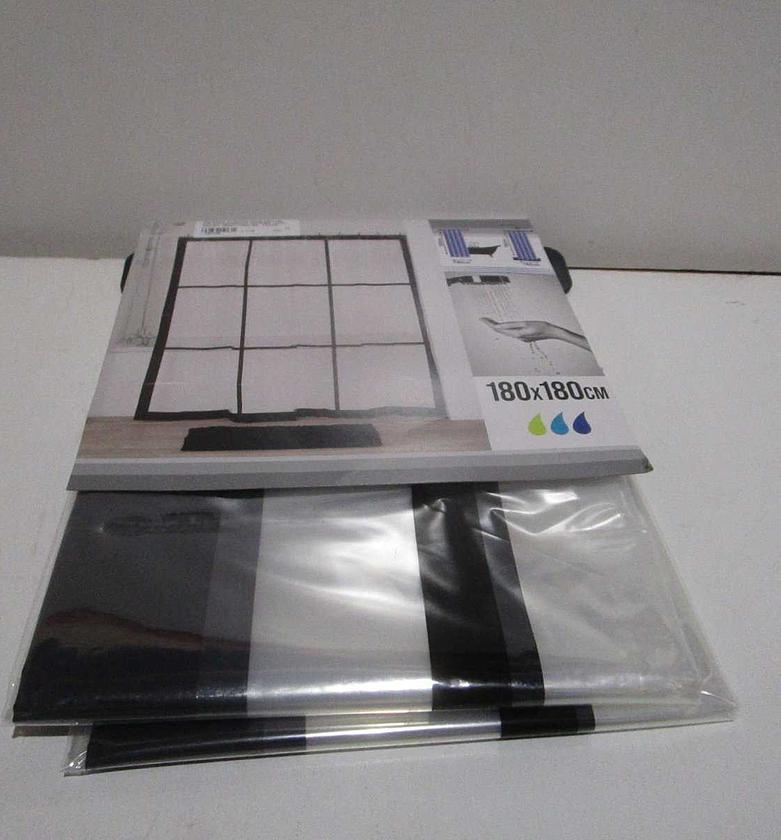 Shower curtain peva 180x180 image