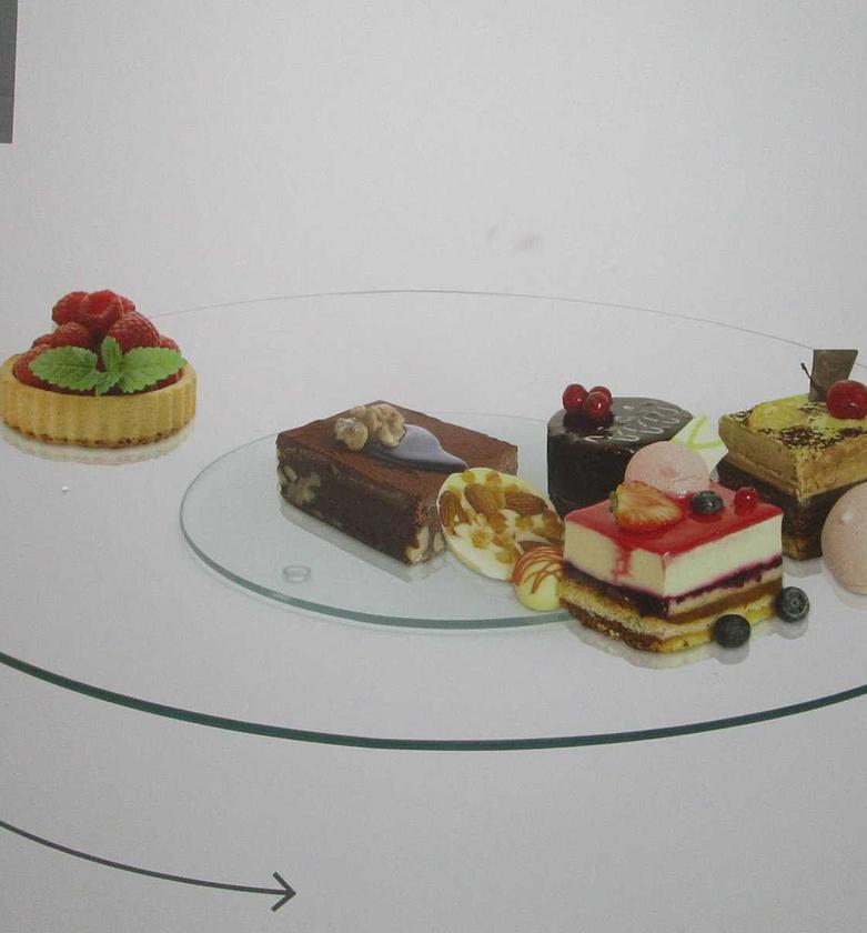 Turntable glass 45cm m8   image