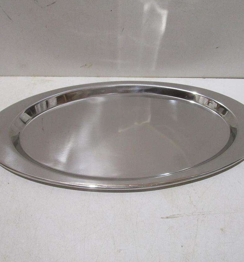 Tray oval stainless steel image