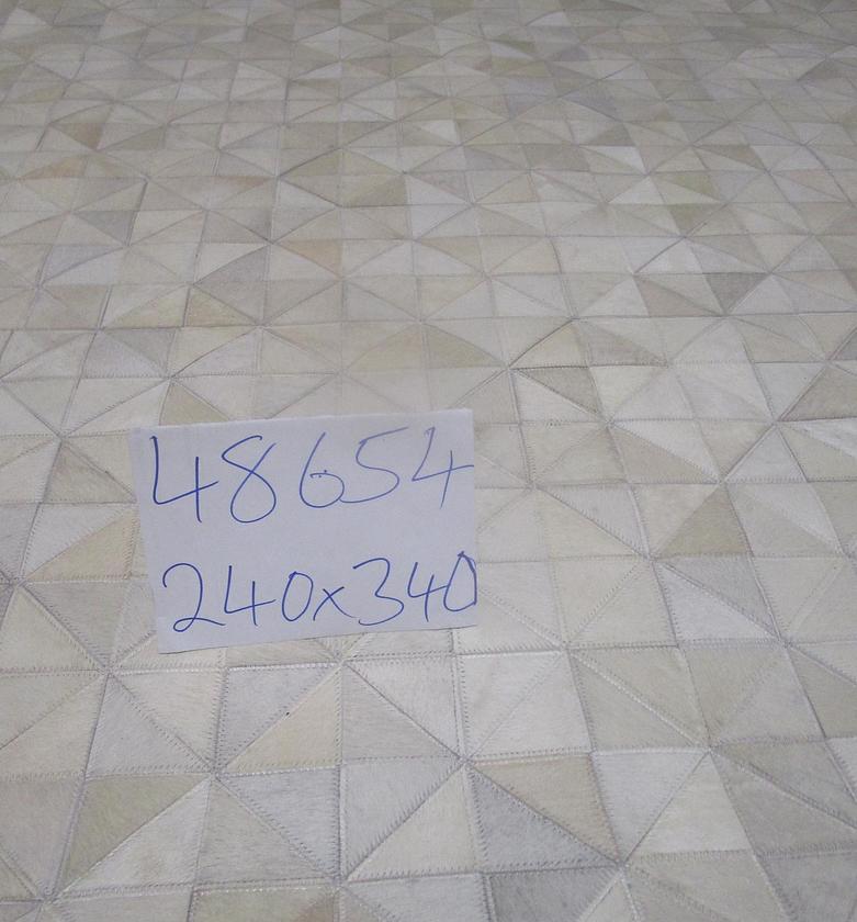 Carpet 100% leather handmade image