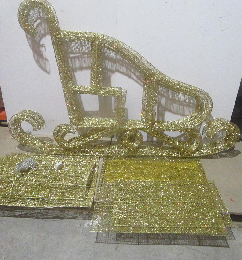 Sleigh light iron packing:bubble image