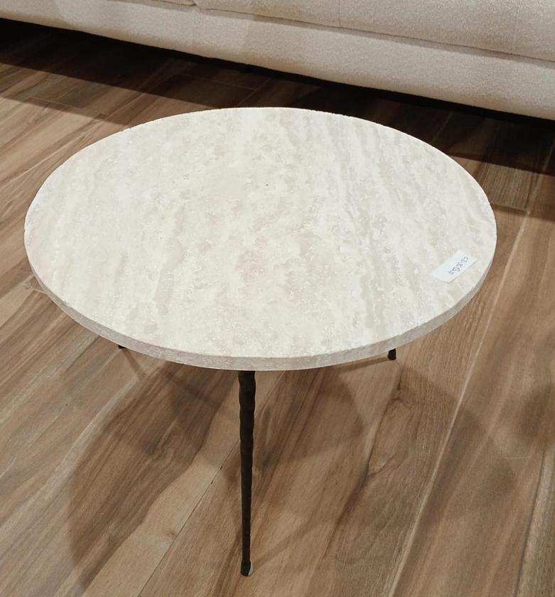 Coffee table elegant sandstone+metal image