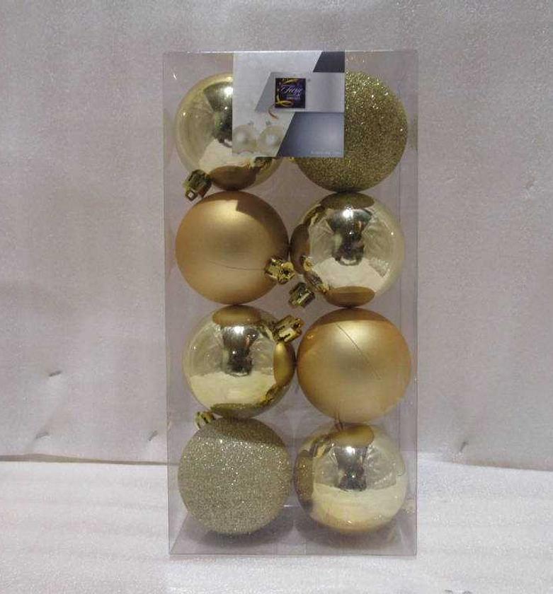 Xmas balls 8 x 70mm image