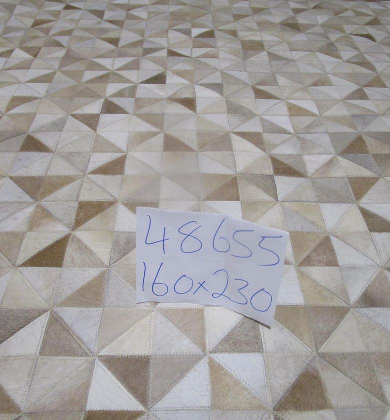 Carpet 100% leather handmade image