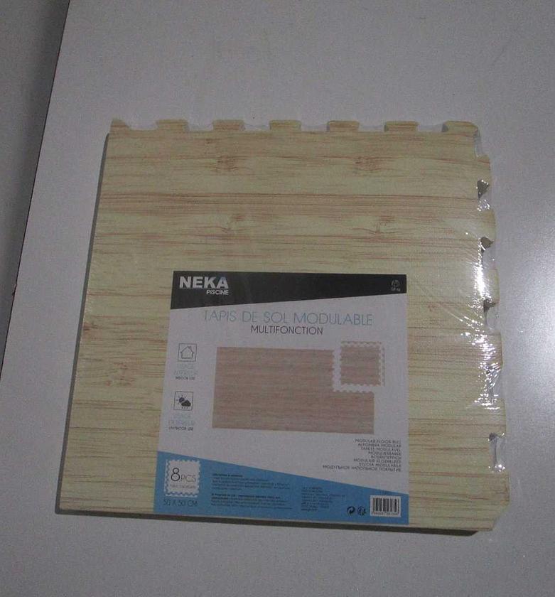 Mat wooden foam 8pcs #ref:170853# image