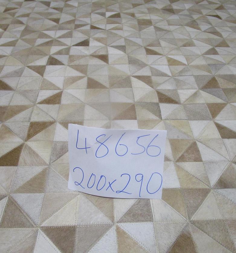 Carpet 100% leather handmade image