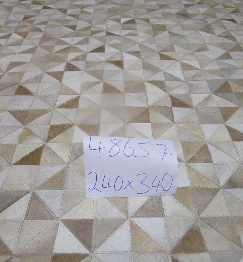 Carpet 100% leather handmade image