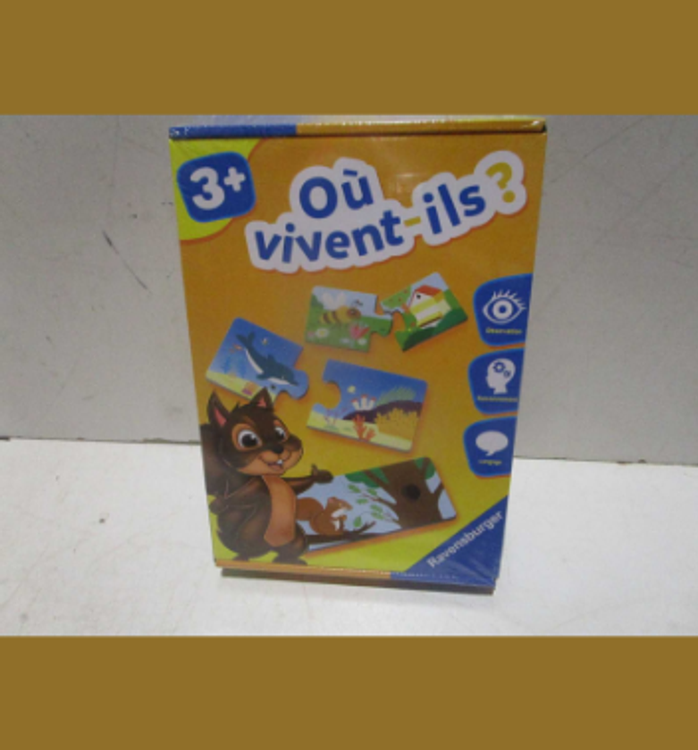 Ou vivent-ils french 19.3x26.4x5 image