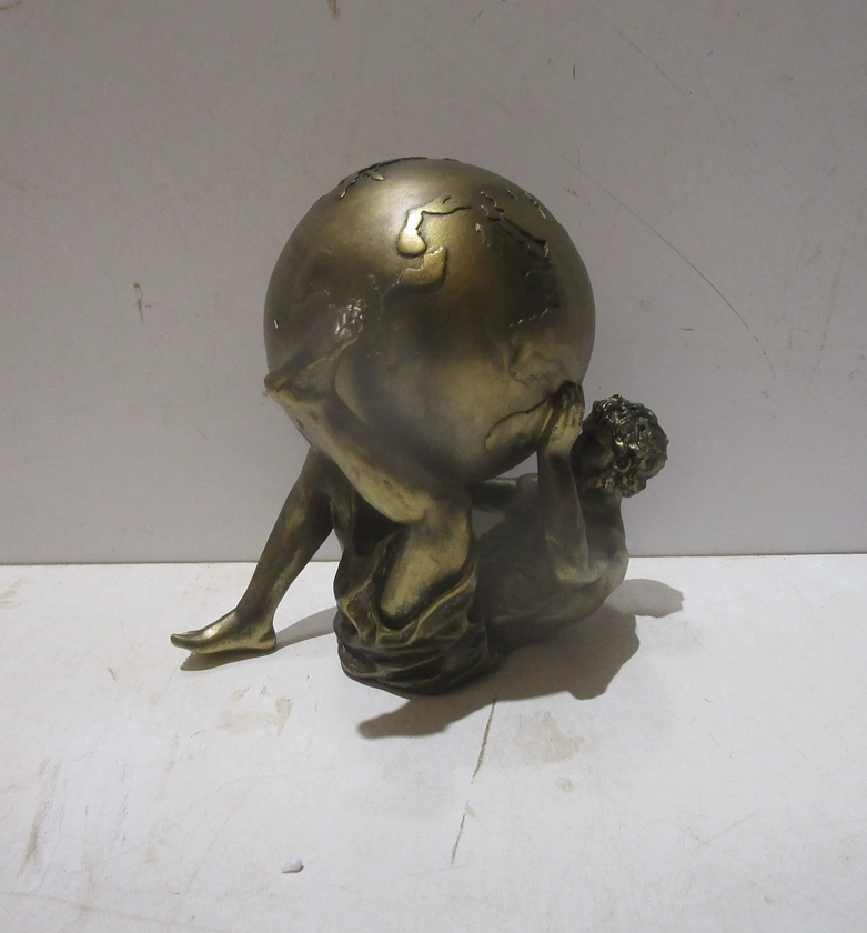 Statue atlas, 1247g resin image