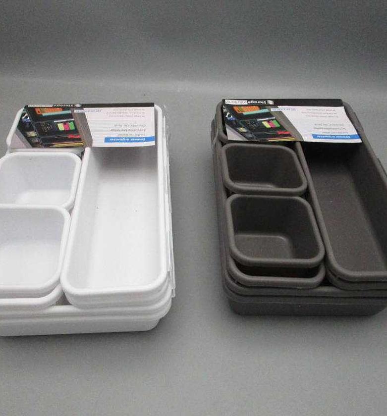 DRAWER ORGANIZER SET 8PCS image
