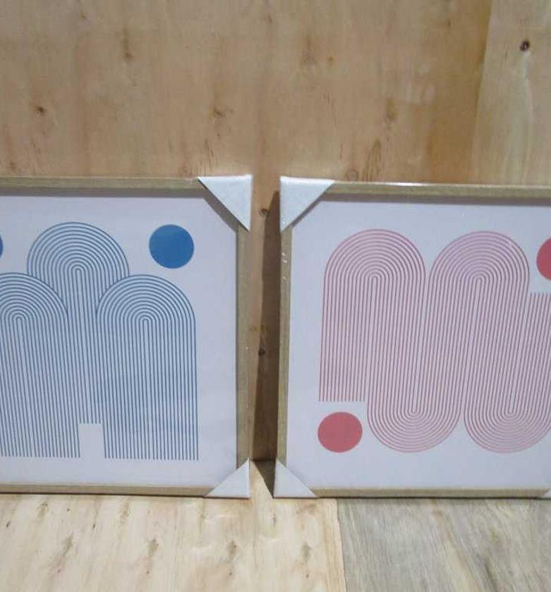 Painting  2 ass canvas +- image