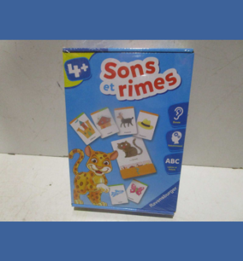 Sons et rimes french 19.3x26.4x5 image