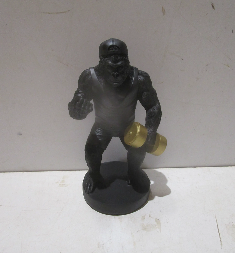 Statue black gorilla, 916g image