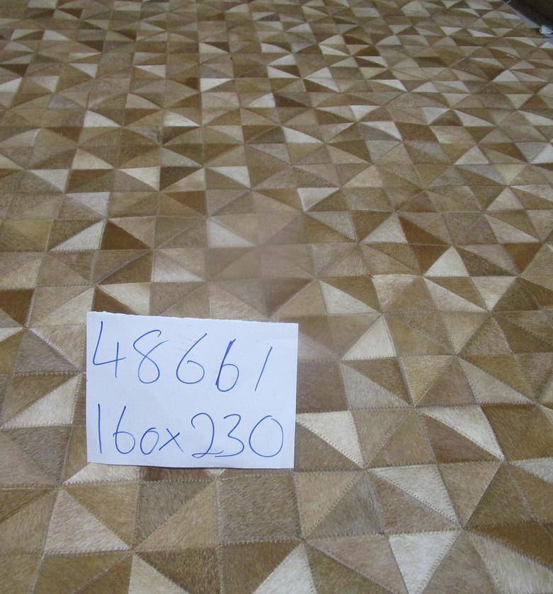 Carpet 100% leather handmade image