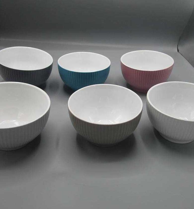 BOWL STONEWARE 680ML 6ASS image