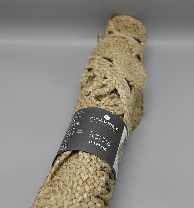 RUG JUTE LACE RITUAL D120 image