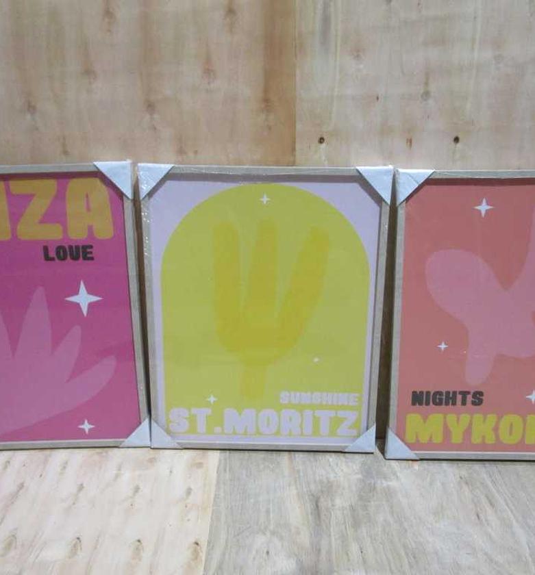 Painting  3 ass canvas +- image