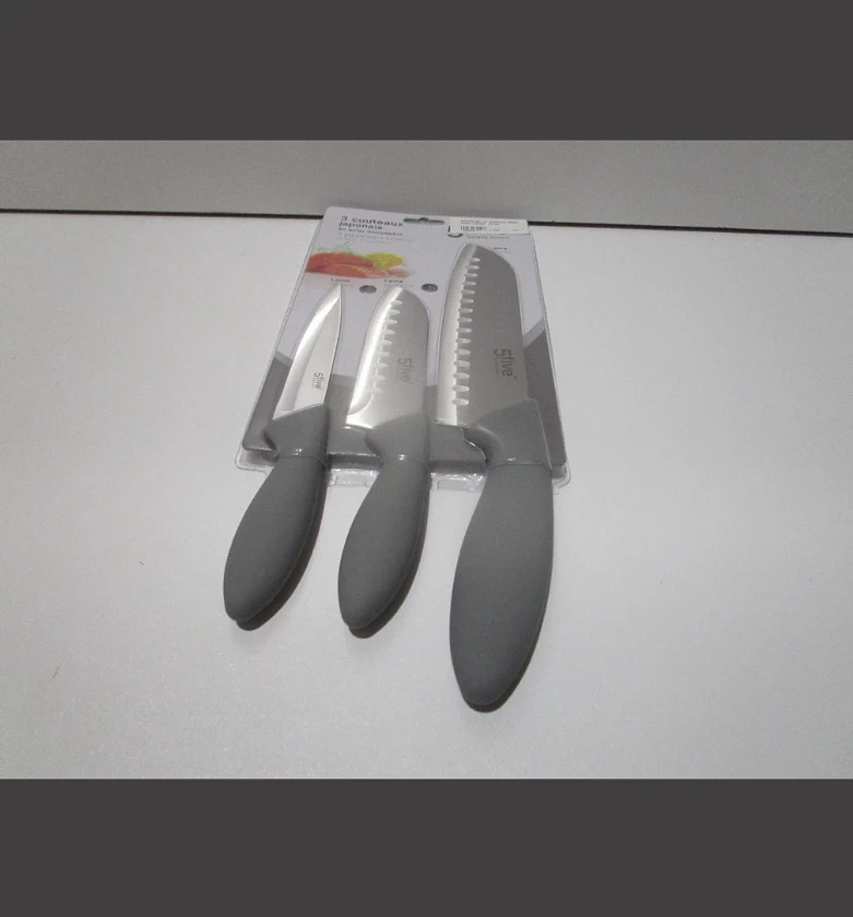 Knives set x3 santoku esstl image