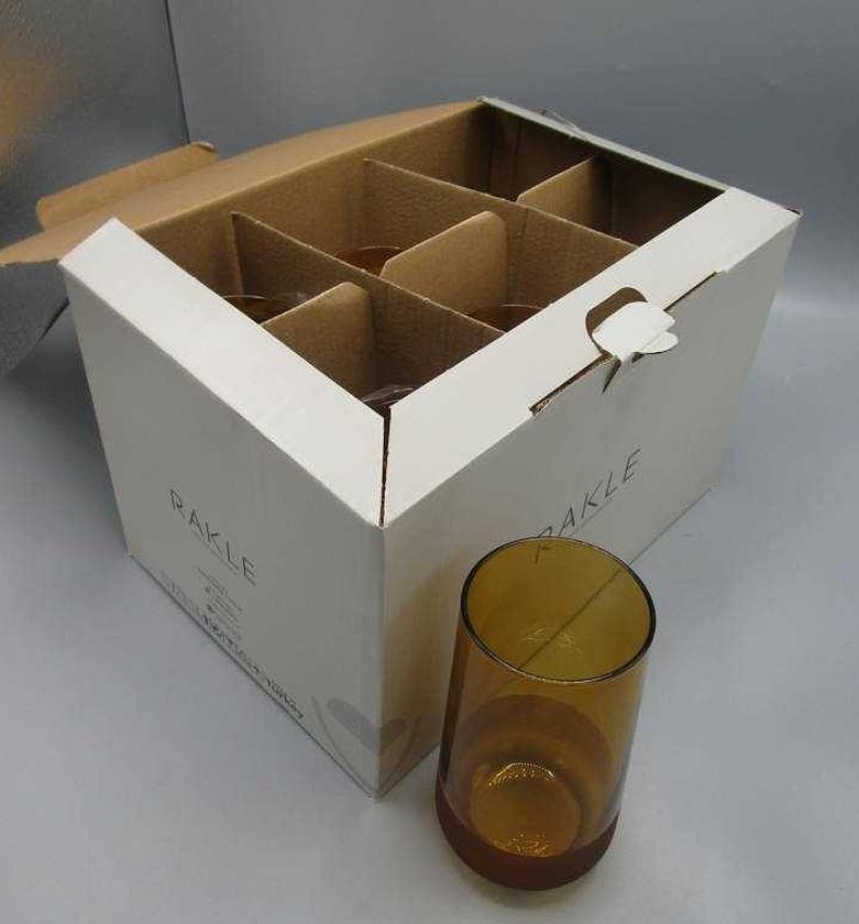 SET DE 6 LONG GLASS CUP A image