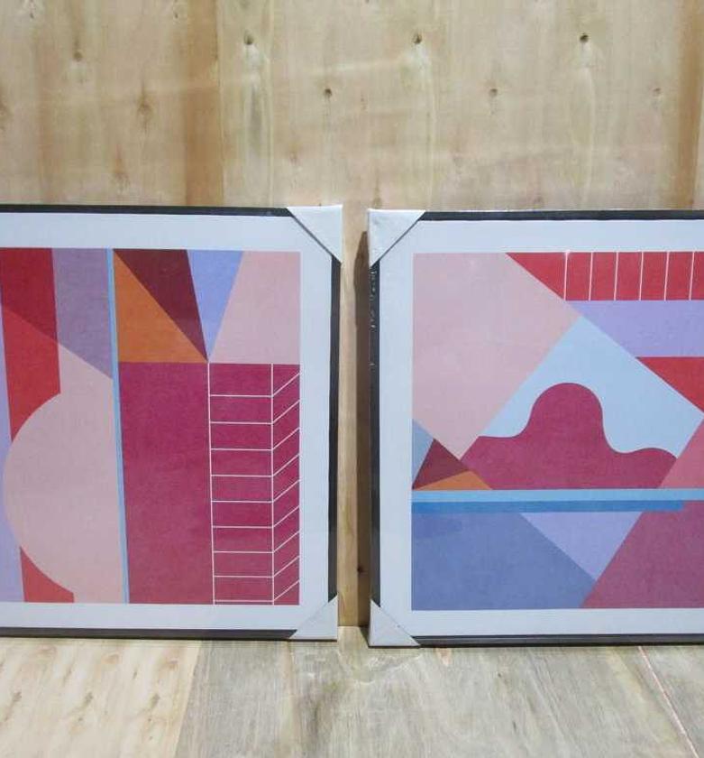 Painting  2 ass canvas +- image