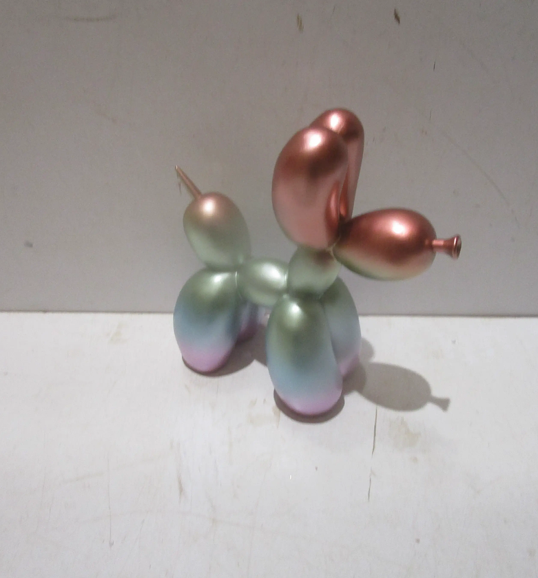 Color dog, 905g resin multi image