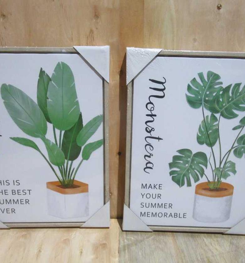 Painting  2 ass canvas +- image