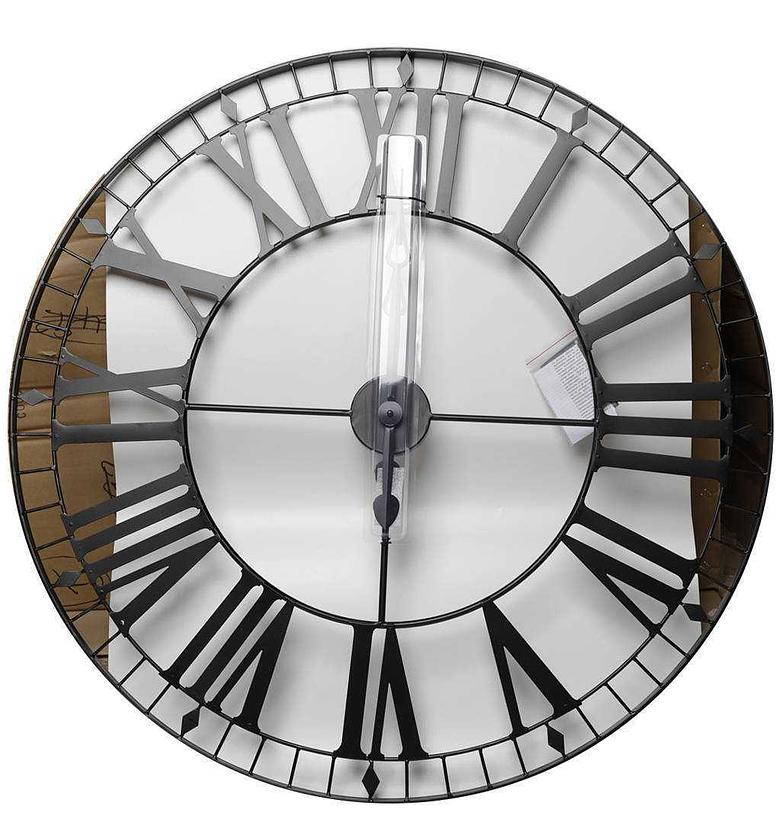 Clock black vintage d90 #ref:121338a image