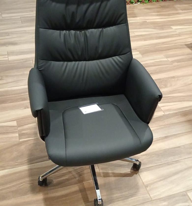 Office chair pu full black- image