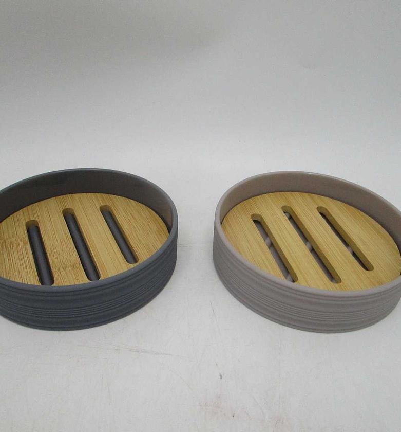 Soap holder grey beige ass image