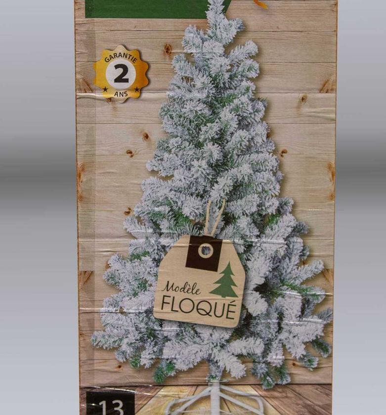 Christmas tree floque fir image