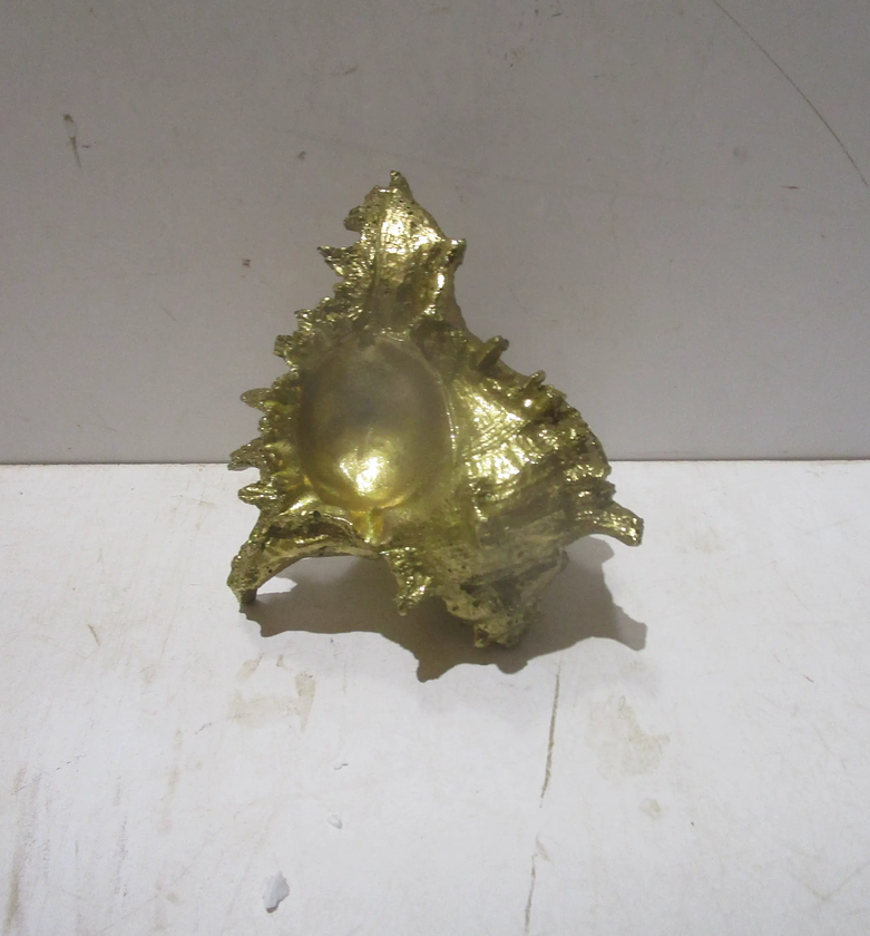 Gold conch l, 600g resin image