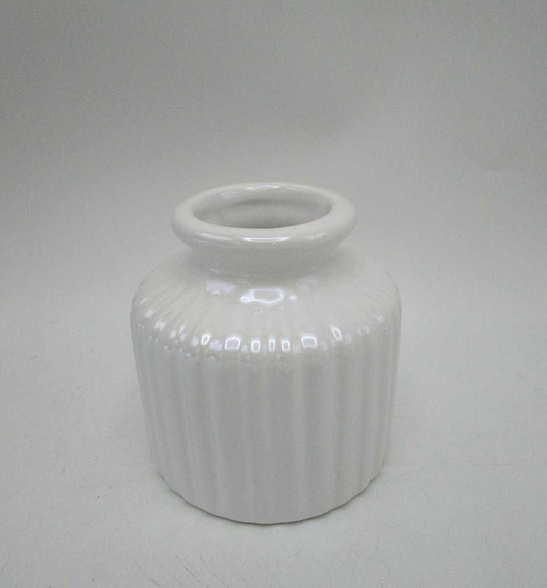 Vase 8x8cm white #ref:alx619180# image