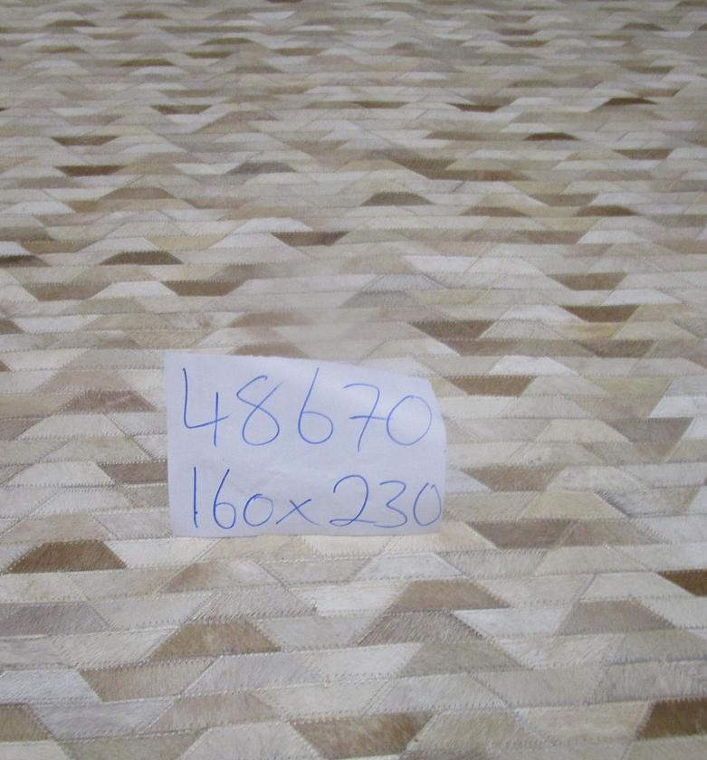 Carpet 100% leather handmade image