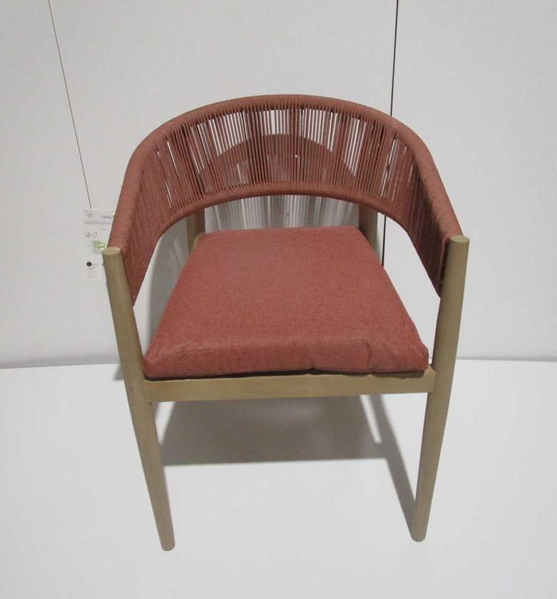 Armchair tevio dining brick image