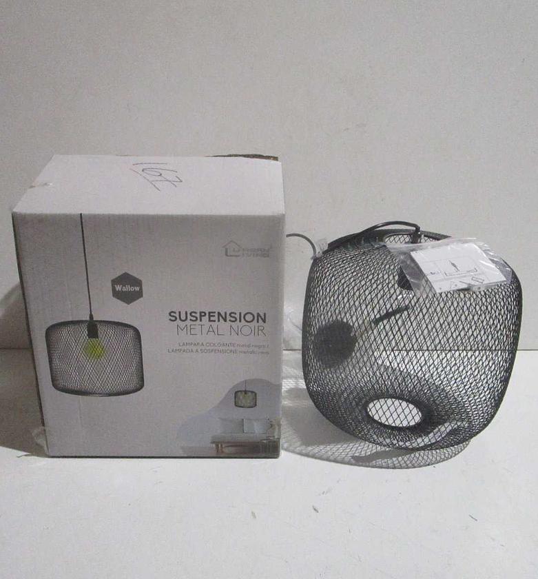 Modern Spirit Black Cylinder Pendant Lamp image