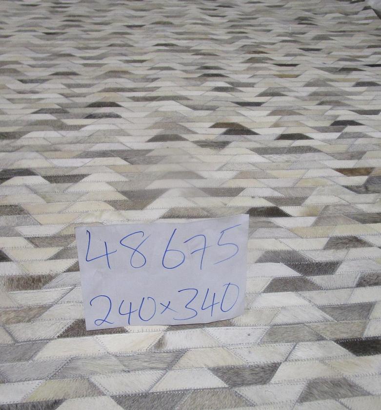 Carpet 100% leather handmade image