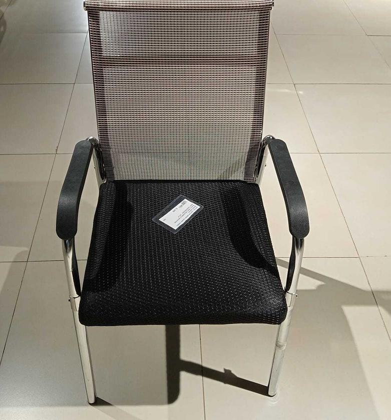 Office mesh chair fabric beige image