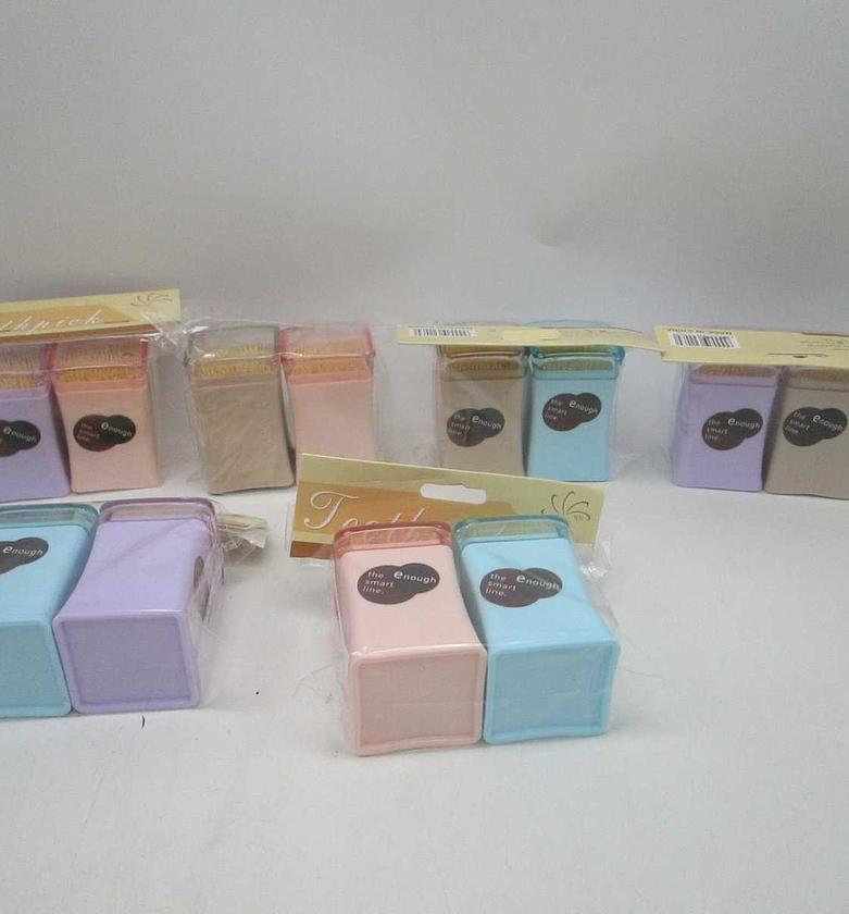 Toothpick square nature 4.5x4.5x7.5 image