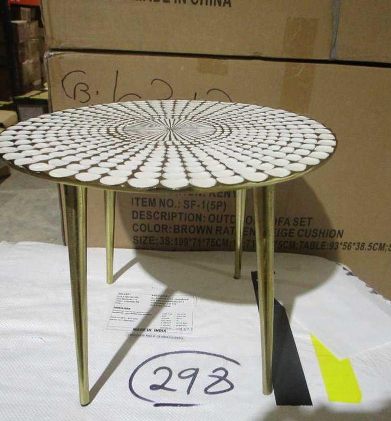 Table 100% aluminium #ref image