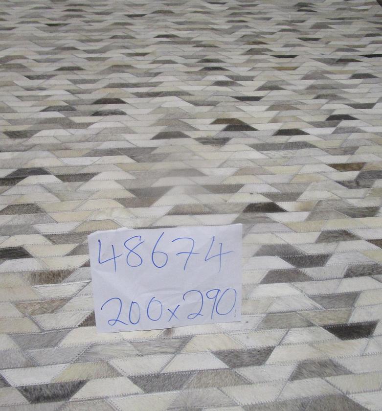 Carpet 100% leather handmade image