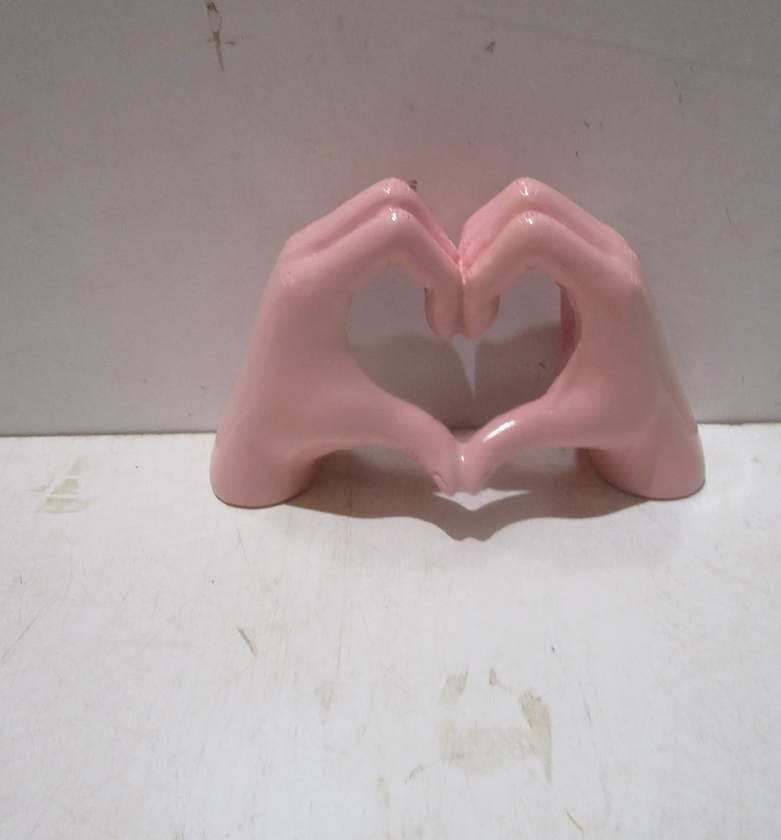 Sign heart, 470g resin multi image