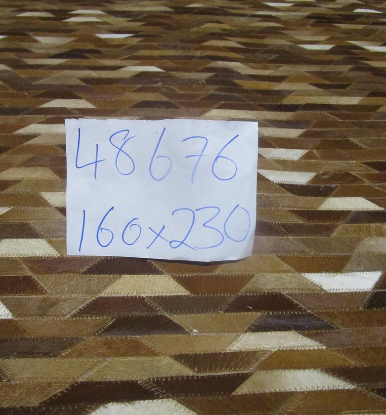 Carpet 100% leather handmade image