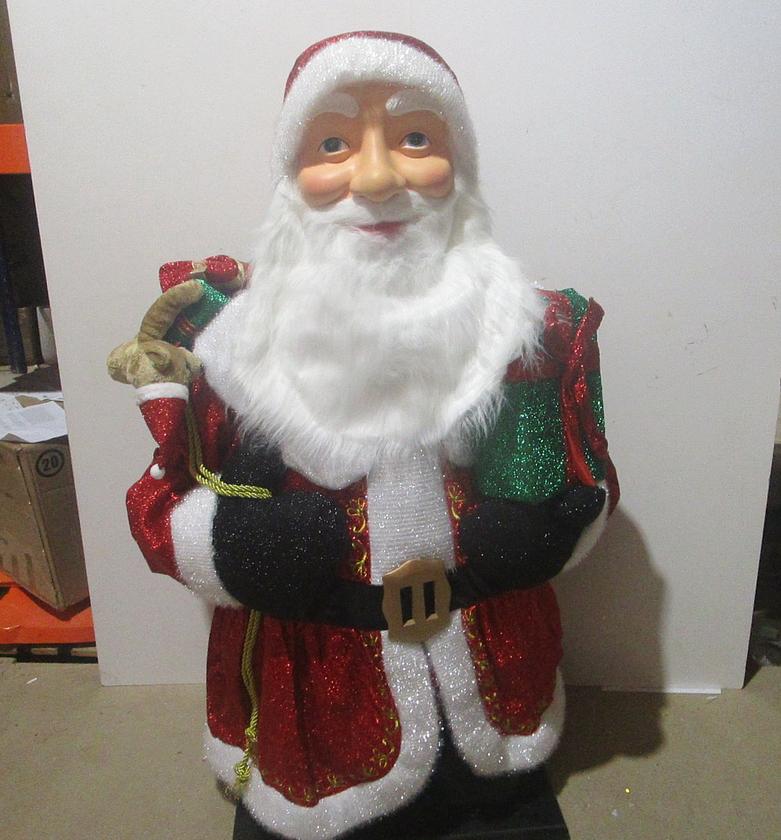 Santa claus-adjustable red cloth+gift image