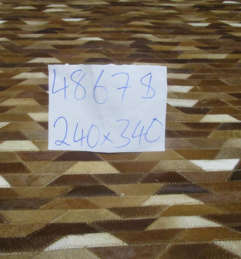 Carpet 100% leather handmade image