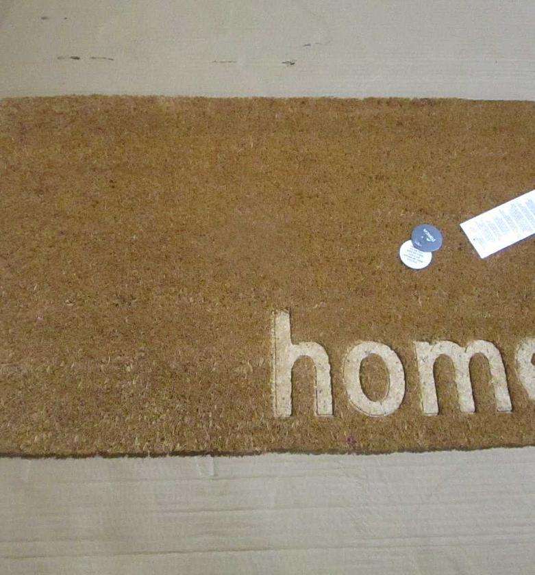 Doormat natural plain embossed image