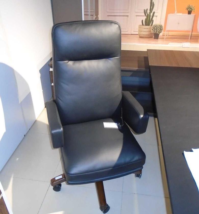 Office chair leather high image