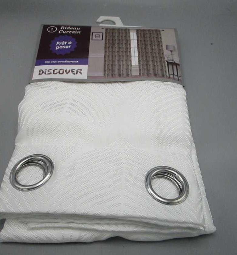 Curtain with 8 round ring image