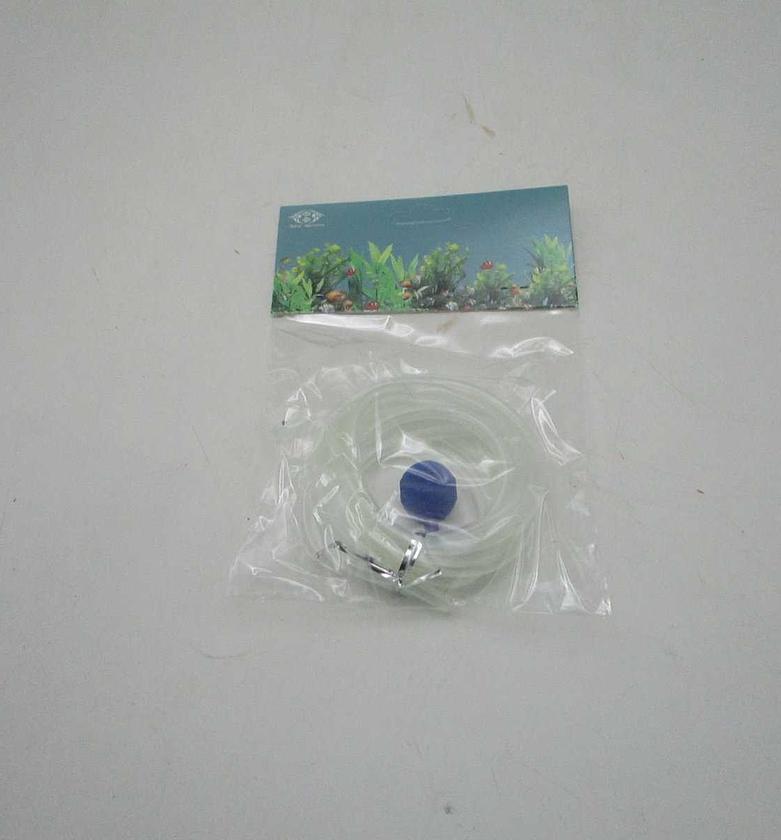 Air pump for aquarium transparent+--blue image